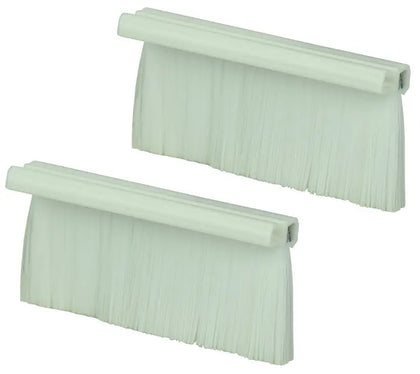 White Single Gang Wallplate Brushes AV:Link Commercial Audio  VoIP Supplies