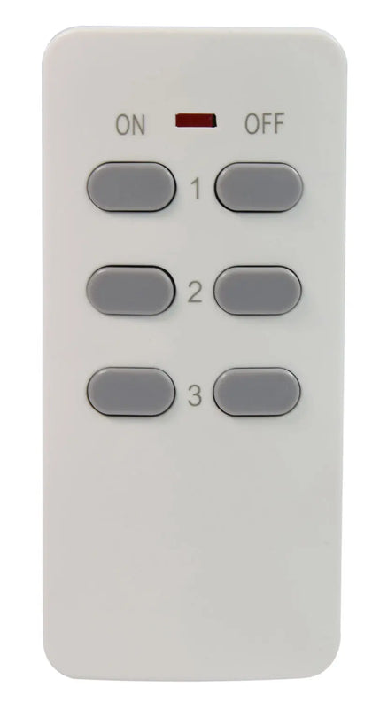 Wireless Remote Control 3 gang + USB extension Lead Adastra Commercial Audio  VoIP Supplies