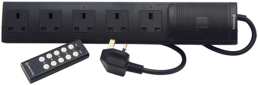 Wireless Remote Control 5 Gang Extension Lead Adastra Commercial Audio  VoIP Supplies