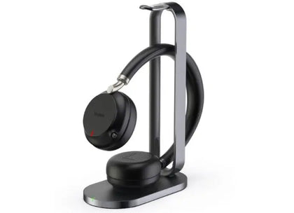 Yealink BH72 Wireless Bluetooth Headset with Wireless Charging Stand (Black) Yealink   VoIP Supplies