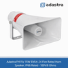 Adastra FH15V 15W EN54-24 Fire Rated Horn Speaker, IP66 Rated - 100V/8 Ohms