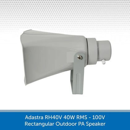 Adastra RH40V 40W 100V Rectangular Outdoor PA Speaker