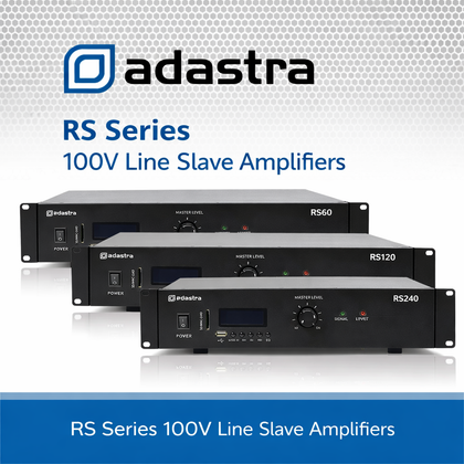 RS Series 100V Line Slave Amplifiers