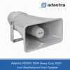 Adastra HD50V 50W Heavy Duty 100V Line Weatherproof Horn Speaker