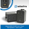 Adastra B30V-B 100V Line 4 inch Wall Mount Speakers, Black or White - Pair