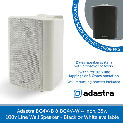 Adastra BC4V-B & BC4V-W 4