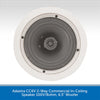 Adastra CC6V 2-Way Commercial In-Ceiling Speaker 100V/8ohm, 6.5