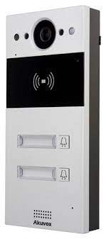 Akuvox R20B2S Compact IP Door Intercom Unit with 2 Buttons