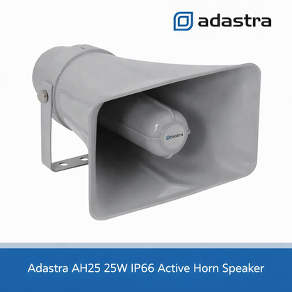 Adastra AH25 25W IP66 Active Horn Speaker