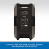 Citronic CASA-10A 220W Active PA Speaker with Bluetooth DSP & USB/SD
