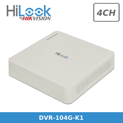 2MP/1080P DVR-104G-K1 Hybrid 4 Channel DVR HiLook