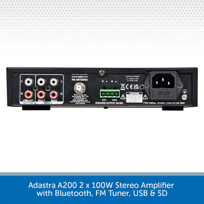 A200 Stereo PA Amplifier