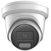 Hikvision DS-2CD2347G2H-LIU(4MM)(EF)(O-STD) Pro Series, 4MP Smart Hybrid Light with ColorVu IP Turret Camera with Microphone, 4mm Fixed Lens, IP67, White
