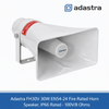 Adastra FH30V 30W EN54-24 Fire Rated Horn Speaker, IP66 Rated - 100V/8 Ohms