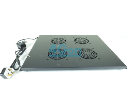 Allrack 4 Way Roof Mount Fan Tray 800MM Deep With Digital Thermostat (FANR4800T)