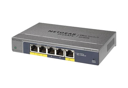 Netgear GS105PE ProSAFE Plus 5-Port Gigabit PoE Pass-Through Switch