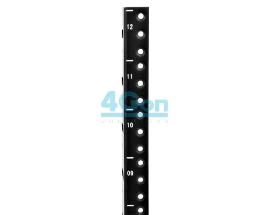 All-Rack 12U Threaded Uprights for Floor Cabinets (12UM6TU) voipsupplies   VoIP Supplies