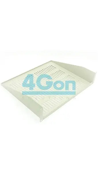 Allrack Grey 2U 400mm Cantilever Shelf voipsupplies   VoIP Supplies