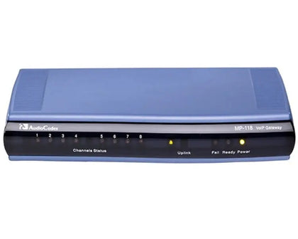 AudioCodes MediaPack 118 Analog VoIP Gateway 8 FXO Ports (MP118/8O/SIP) voipsupplies   VoIP Supplies