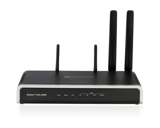 AudioCodes Mediant 500Li Multi Service Business Router 4 BRI (M500L-i4B-AGECS) voipsupplies   VoIP Supplies