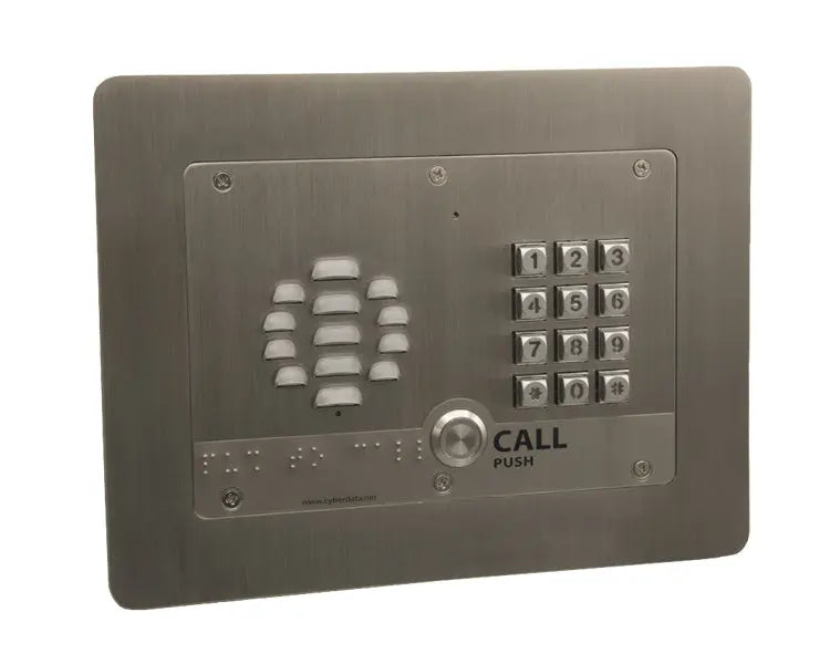 CyberData VoIP Outdoor Intercom w/Keypad (011214) CyberData SIP Door Entry System  VoIP Supplies