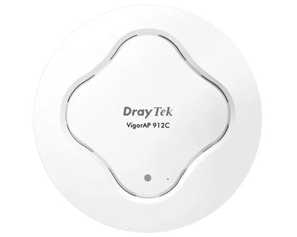 DrayTek VigorAP 912C 802.11ac Wave2 Dual-Band Ceiling-Mount Wireless Access Point (VAP912C-K) Draytek   VoIP Supplies