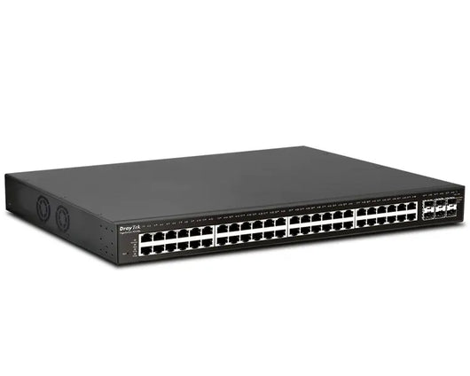 Draytek VigorSwitch P2540x 54-Port Layer 2+ Managed 10G PoE Switch Draytek   VoIP Supplies