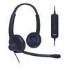 JPL Commander 2 Binaural USB Headset Black (575-344-002) voipsupplies   VoIP Supplies