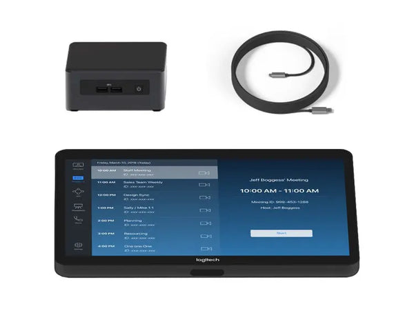 Logitech Tap Touch Controller for Zoom (LT-TAPZ/BASE) voipsupplies   VoIP Supplies