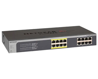 Netgear ProSafe JGS516PE 16PT GE POE Smart Managed Plus Switch Netgear Switches  VoIP Supplies