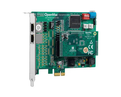 OpenVox D210E PCI Express ISDN PRI Card voipsupplies   VoIP Supplies