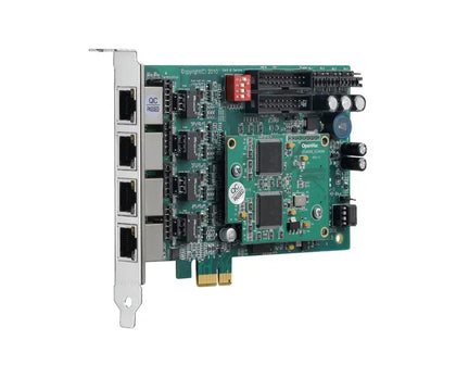 Openvox BE400E 4 Port BRI PCI Express Card w/ Hardware Echo Cancellation OpenVox   VoIP Supplies