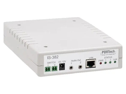 PORTech IS-382 2 port IP Audio Gateway PORTech Communications   VoIP Supplies