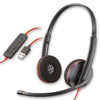 Poly 3200 Series Blackwire C3220 On-Ear Wired Headset voipsupplies   VoIP Supplies
