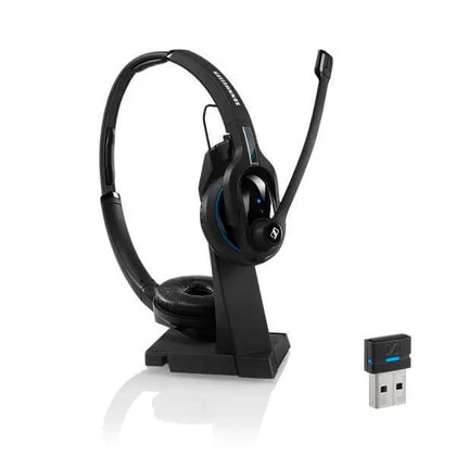 Sennheiser MB Pro 2 UC Wireless Headset & Charging Stand voipsupplies   VoIP Supplies