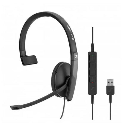 Sennheiser SC 130 Monaural USB Headset voipsupplies   VoIP Supplies