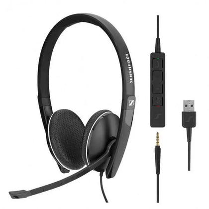Sennheiser SC 165 Duo USB Headset voipsupplies   VoIP Supplies