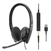 Sennheiser SC 165 Duo USB Headset voipsupplies   VoIP Supplies