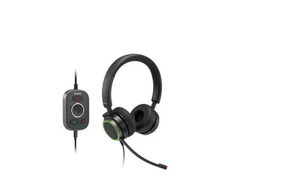 Snom A330D Dual Headset Wired Head-band Office/Call center USB Type-A Black Snom Wireless IP Phones  VoIP Supplies