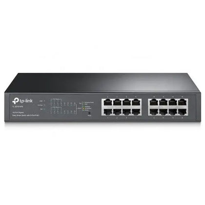 TP-Link 16-Port Gigabit Easy Smart Switch with 8-Port PoE+ (TL-SG1016PE) TP-Link Switches  VoIP Supplies