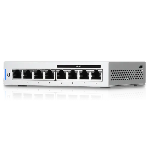 Ubiquiti UniFi Switch 8 Port - US-8-60W (PoE on ports 5-8 only) Ubiquiti Switches  VoIP Supplies