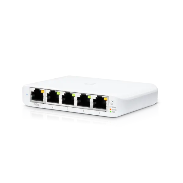 Ubiquiti UniFi Switch Flex 5-Port Layer 2 Gigabit with PoE Support (USW-FLEX) Ubiquiti Switches  VoIP Supplies