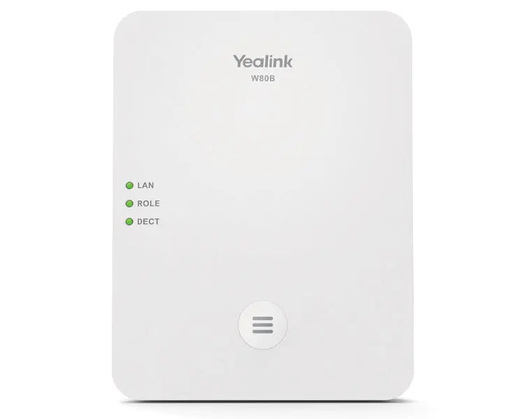 Yealink Cordless DECT IP Multi-Cell Base Station (W80B) Yealink Wireless IP Phones  VoIP Supplies