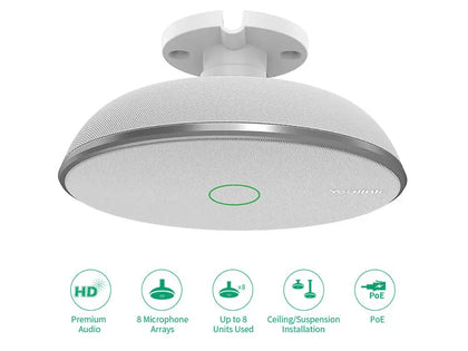 Yealink Video Conferencing Ceiling Microphone Array (VCM38) Yealink   VoIP Supplies