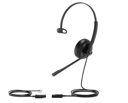Yealink YHS34 Mono Wired Headset Yealink   VoIP Supplies