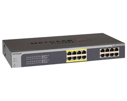 Netgear ProSafe JGS516PE 16PT GE POE Smart Managed Plus Switch