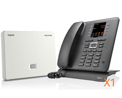 Gigaset N510IP Base Station and Maxwell C Phone bundle - One handset