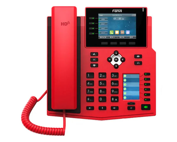 Fanvil Red X5U-R Enterprise IP Phone Fanvil